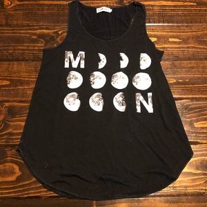 NWOT Moon Tank Top
